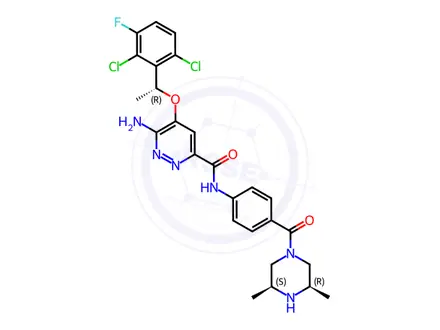 Chemical structure of Ensartinib