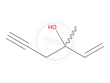 Chemical structure of 3-Methyl-1-hexen-5-yn-3-ol
