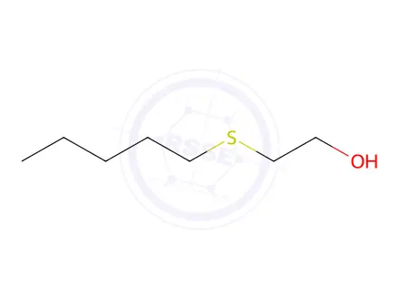 Chemical structure of 2-HYDROXYETHYL N-AMYL SULFIDE