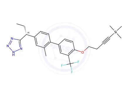 Chemical structure of BMS 754807 Impurity 15