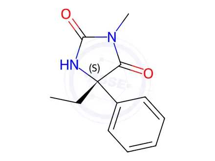 Chemical structure of Mephenytoin Impurity 2