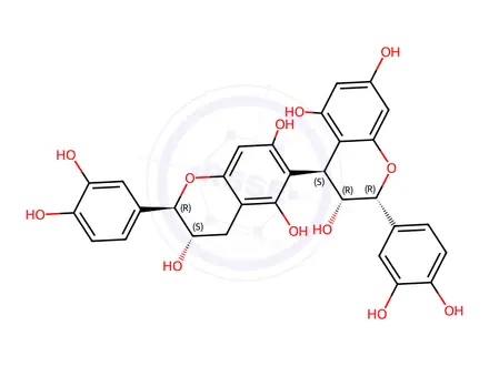 Chemical structure of PROCYANIDIN B7