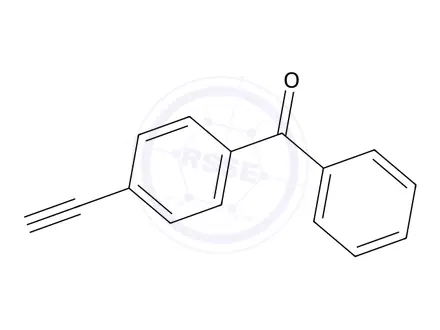 Chemical structure of (4-Ethynylphenyl)(phenyl)methanone
