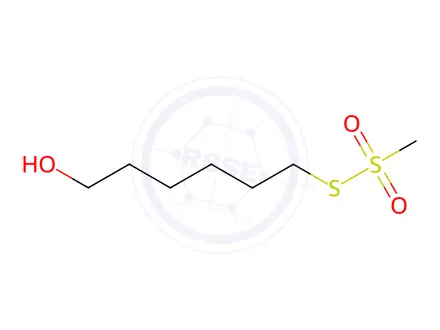 Chemical structure of 6-Hydroxyhexyl Methanethiosulfonate
