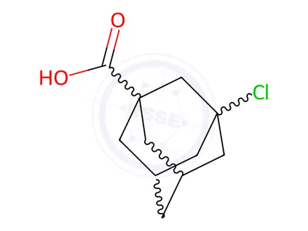 Chemical structure of Adamantane Impurity 104