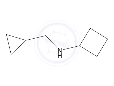 Chemical structure of n-(Cyclopropylmethyl)cyclobutanamine