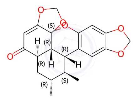 Chemical structure of Sauchinone