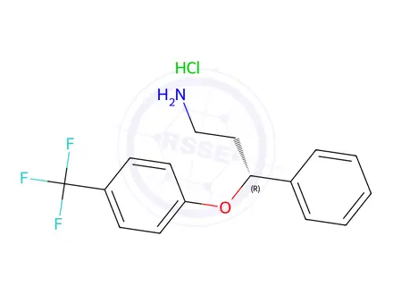 Chemical structure of Fluoxetine Impurity 46 HCL