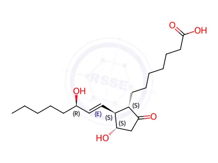 Chemical structure of Alprostadil (Prostaglandin E1) Impurity 20