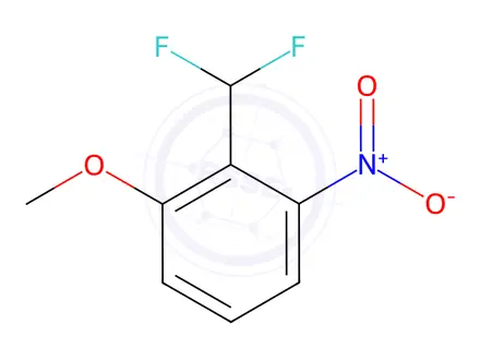 Chemical structure of 2-(Difluoromethyl)-3-nitroanisole