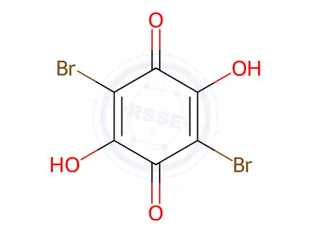 Chemical structure of Bromanilic Acid