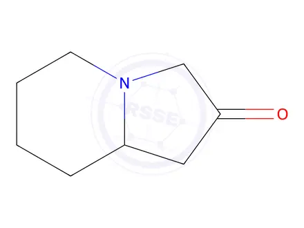 Chemical structure of Hexahydroindolizin-2(3H)-one