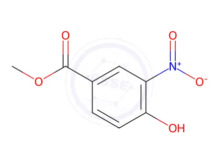 Chemical structure of Methyl 4-hydroxy-3-nitrobenzoate