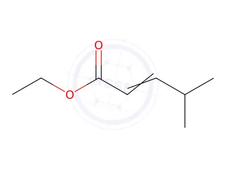 Chemical structure of ethyl 4-methylpent-2-enoate