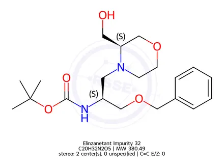 Chemical structure of tert-butyl ((S)-1-(benzyloxy)-3-((S)-3-(hydroxymethyl)morpholino)propan-2-yl)carbamate