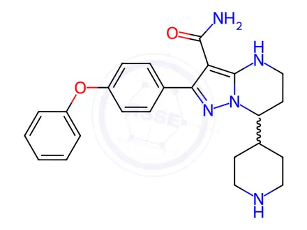 Chemical structure of Zanubrutinib Impurity 35