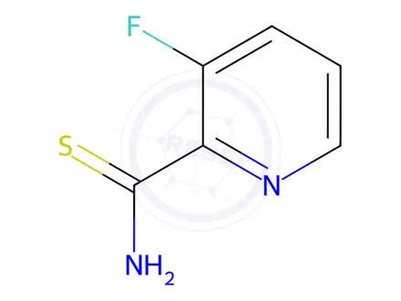 Chemical structure of 3-Fluoropyridine-2-carbothioamide