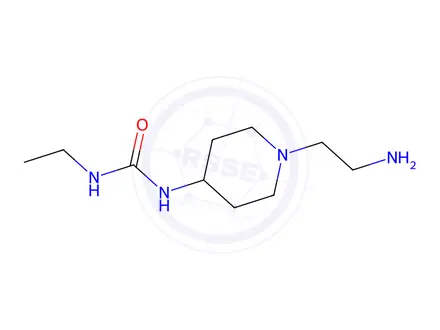 Chemical structure of 1-(1-(2-Aminoethyl)piperidin-4-yl)-3-ethylurea