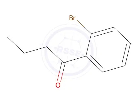 Chemical structure of 1-(2-Bromophenyl)butan-1-one