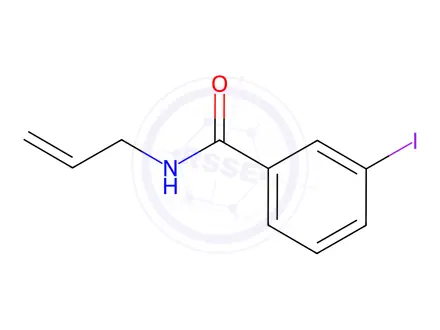 Chemical structure of n-Allyl-3-iodobenzamide