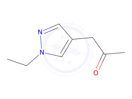 Chemical structure of 1-(1-Ethyl-1h-pyrazol-4-yl)propan-2-one