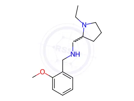Chemical structure of 1-(1-Ethylpyrrolidin-2-yl)-N-(2-methoxybenzyl)methanamine