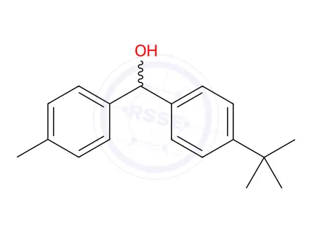 Chemical structure of (4-(tert-Butyl)phenyl)(p-tolyl)methanol