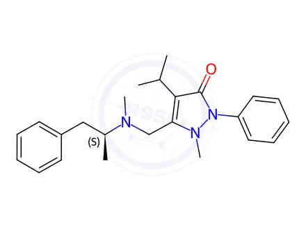 Chemical structure of Famprofazone Impurity 1