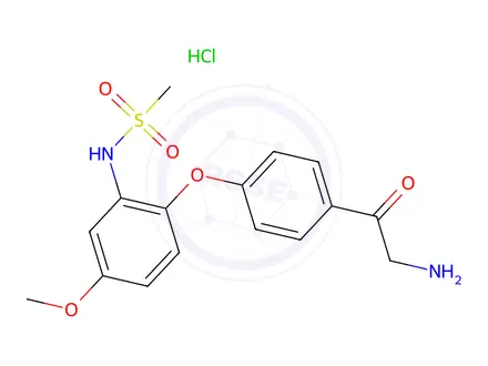 Chemical structure of Iguratimod Impurity 133 HCl