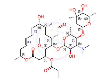 Chemical structure of Kitasamycin Impurity 6