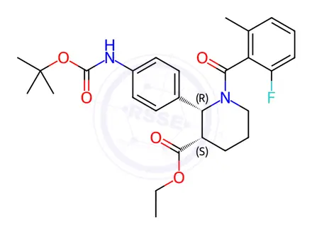 Chemical structure of Avacopan Impurity 25