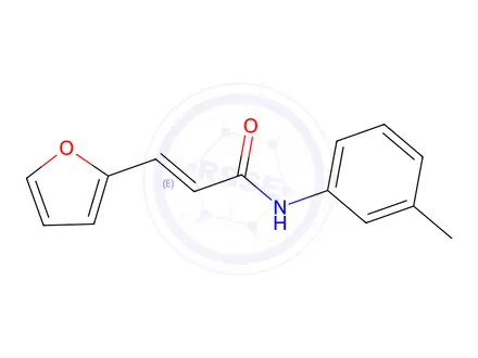 Chemical structure of 3-FURAN-2-YL-N-M-TOLYL-ACRYLAMIDE