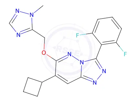 Chemical structure of MK 0343