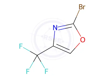 Chemical structure of Oxazole, 2-broMo-4-(trifluoroMethyl)-