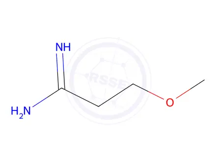 Chemical structure of 3-Methoxypropanimidamide Hydrochloride