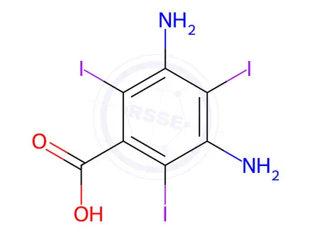Chemical structure of Iopromide Impurity 114