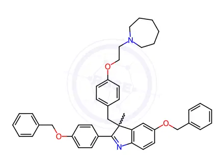 Chemical structure of Bazedoxifene Impurity 22