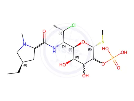 Chemical structure of Clindamycin phosphate EP Impurity B