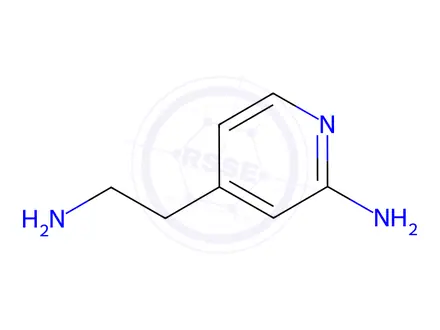 Chemical structure of 4-(2-Aminoethyl)pyridin-2-amine