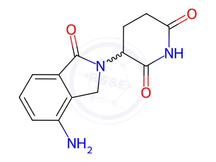 Chemical structure of Lenalidomide