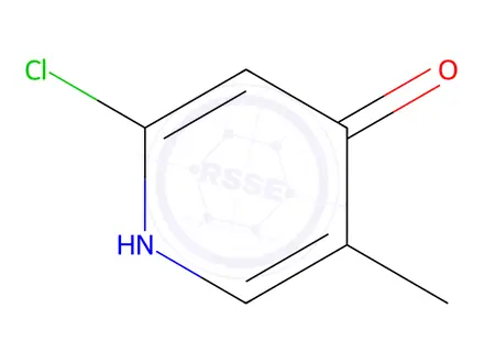 Chemical structure of 2-Chloro-5-Methylpyridin-4-ol