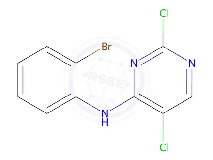 Chemical structure of N-(2-Bromophenyl)-2,5-dichloropyrimidin-4-amine