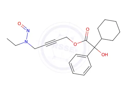 Chemical structure of Oxybutynin impurity 10
