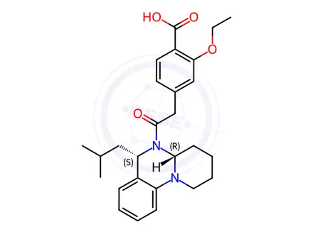 Chemical structure of Repaglinide Impurity 89