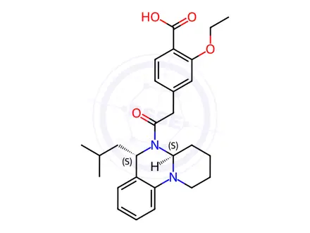 Chemical structure of Repaglinide Impurity 90