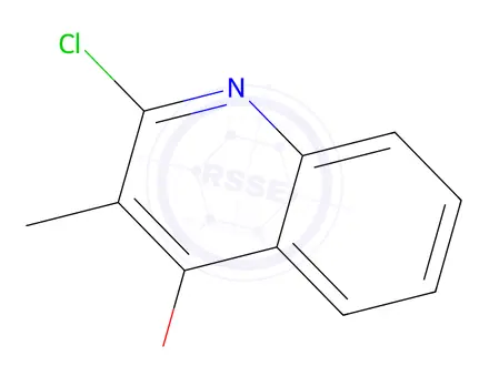 Chemical structure of 2-Chloro-4-methoxy-3-methylquinoline