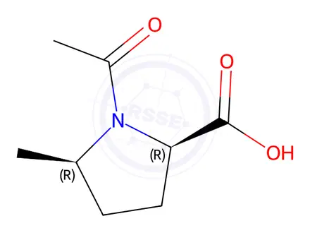 Chemical structure of Oxaceprol Impurity 256