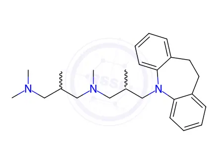 Chemical structure of Trimipramine EP Impurity E