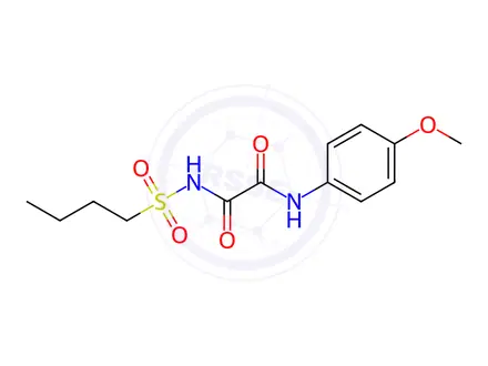 Chemical structure of N1-(Butylsulfonyl)-N1-(4-methoxyphenyl)oxalamide