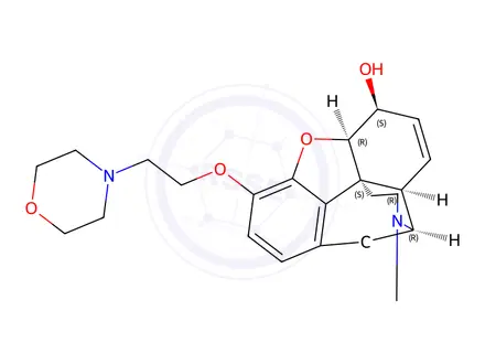 Chemical structure of Pholcodine